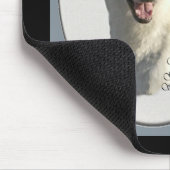 White German Shepherd Geschenke Mousepad (Ecke)