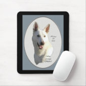 White German Shepherd Geschenke Mousepad (Mit Mouse)