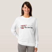 White German Shepherd Geschenke T-Shirt (Vorne ganz)