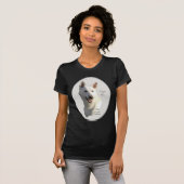 White German Shepherd Geschenke T-Shirt (Vorne ganz)
