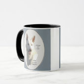 White German Shepherd Geschenke Tasse (Vorderseite Links)