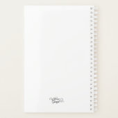 White German Shepherd GSD Happy Hund Planer (Rückseite)