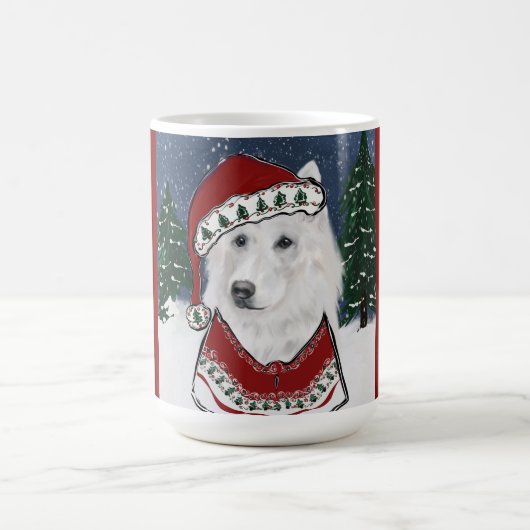 White German Shepherd Kaffeetasse (Mittel)