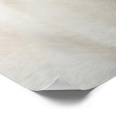 White German Shepherd Poster (Ecke)