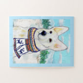White German Shepherd Puzzle (Horizontal)