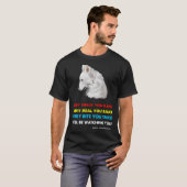 White German Shepherd T-Shirt (Vorne ganz)