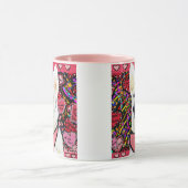 White German Shepherd Tasse (Zentrum)