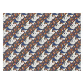 White German Shepherd Tischdecke (Vorderseite (Horizontal))