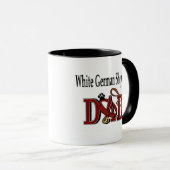White German Shepherd Vater Tasse (VorderseiteRechts)