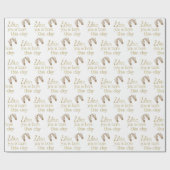 White Geschenkpapier (Flach)