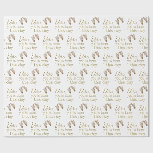 White Geschenkpapier (Flach)