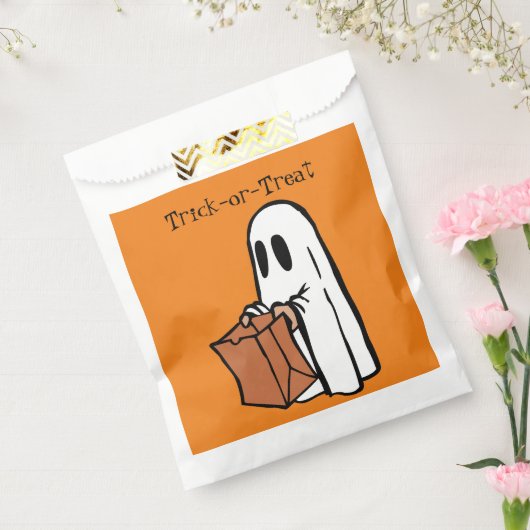 White Ghost mit Trick-oder-Leckerei-Taschen - Good Geschenktütchen (Versiegelt)