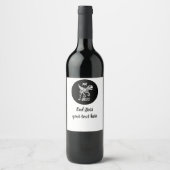 White Ghost Raptor Weinetikett (Vorderseite)