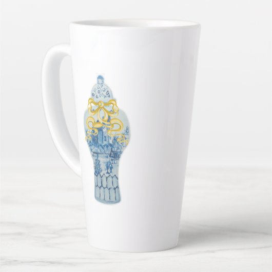 White Ginger Jar Coffee Tasse (Linke Ecke)