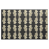 White Gladiola Abstrakt Pattern Stoff (Fat Quarter (45,7 x 55,9 cm))