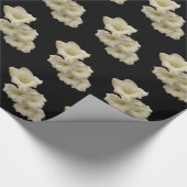 White Gladiola Geschenkpapier (Ecke)