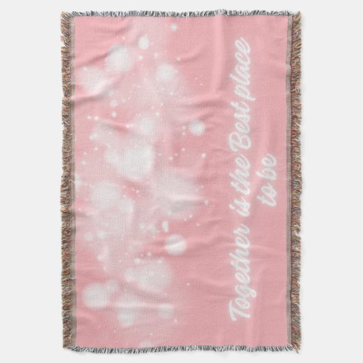 White Glow "Together is the Best place to Be" | Decke (Vorderseite Vertikal)