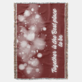 White Glow "Together is the Best place to Be" | Decke (Vorderseite Vertikal)