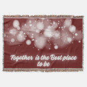 White Glow "Together is the Best place to Be" | Decke (Vorderseite)