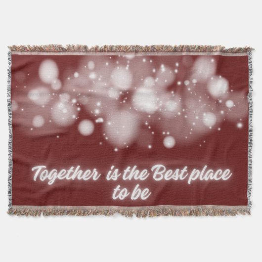 White Glow "Together is the Best place to Be" | Decke (Vorderseite)