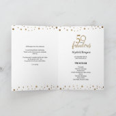 White Gold 50 und fabelhafte 50. Geburtstag Programm (Innenseite)