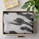 White Gold Black Südwest Cowhide Seidenpapier (Geschenk)