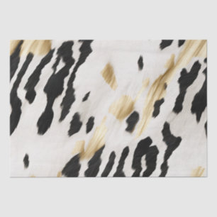 White Gold Black Südwest Cowhide Seidenpapier