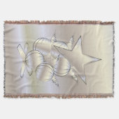 White gold Christmas Decke (Vorderseite)