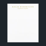 White Gold Colors Beruflich Trendy Schlicht Flyer<br><div class="desc">Erleben Sie dieses moderne,  elegante Design. Diese Vorlage kann an alle beruflichen Beruf angepasst werden.</div>