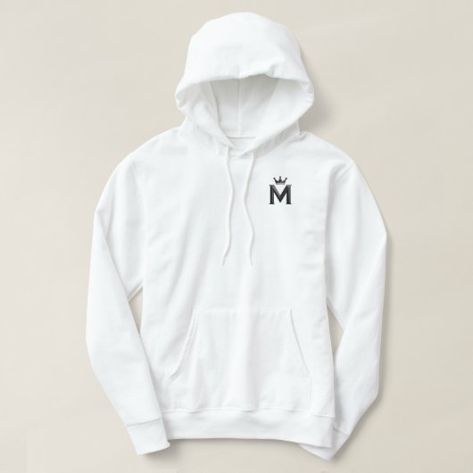 White & Gold Design Kollektion Hoodie (Design vorne)