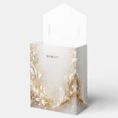 White Gold Floral Fevor Box Geschenkschachtel (Geöffnet)