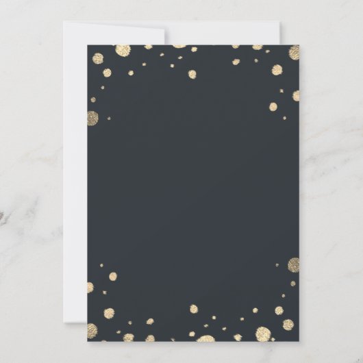 White Gold Floral Wreath Wedding Bridesmaid Brunch Einladung (Rückseite)