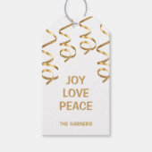 White Gold Geschenkanhänger (Vorderseite)