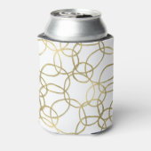 White Gold Glam Stylish Circles 50 und fabulous Dosenkühler (Kanne Rückseite)