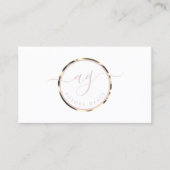 White Gold Grace Visitenkarte (Vorderseite)