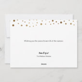 White Gold Happy Holidays Company Weihnachten (Rückseite)