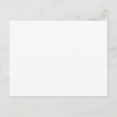 White Gold Imitate Glitzer Hinweise Hinweiskarte (Rückseite)