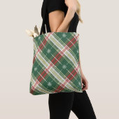 White Gold Kariert Tasche (Von Nahem)