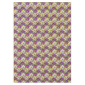 White Gold Lila Pink Christmas Poinsettias Tischdecke (Vorderseite)