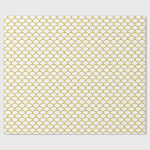 White Gold Meerjungfrau BIRTHDAY WEDING WRAP Geschenkpapier