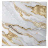 White Gold Modern Marbour Collection Fliese (Vorderseite)