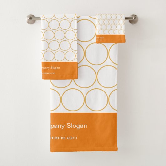 White Gold Monogram und Name Badezimmer Badhandtuch Set (Insitu)