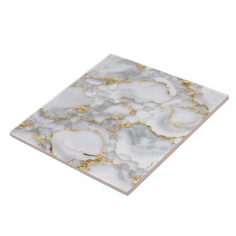 White Gold Popular Marble Agate Collection Fliese