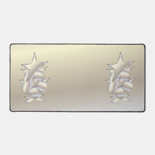 White gold rays schreibtischunterlage (Vorderseite)