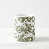 White Gold Rose Kaffeezubereitung Tasse (Mittel)