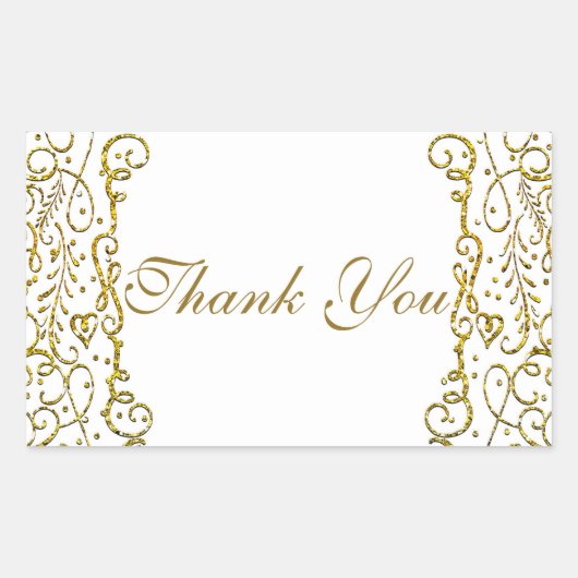 White Gold Royal Castle Fairy Tale Princess Gefall Rechteckiger Aufkleber (Vorderseite)