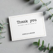 White gold Schreibmaschine Schriftart rustikaler S Einladung