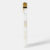 White Gold Tan Marmor Muster iPhone / Android Case-Mate iPhone Hülle (Rückseite / Links)
