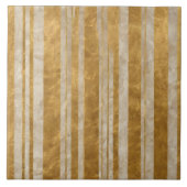 White Gold Vintag Art Deco Trendy Collection Fliese (Vorderseite)