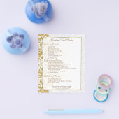 White Gold Vintag Lace Flyer (Einzeln)